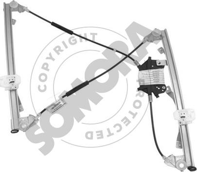 Somora 212657B - Підйомний пристрій для вікон autozip.com.ua