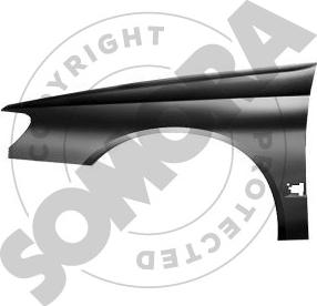 Somora 223202 - Крило autozip.com.ua