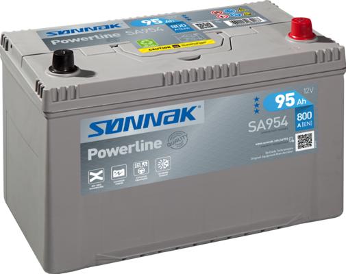 Sonnak SA954 - Стартерна акумуляторна батарея, АКБ autozip.com.ua