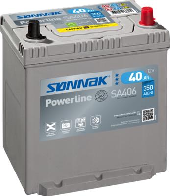 Sonnak SA406 - Стартерна акумуляторна батарея, АКБ autozip.com.ua