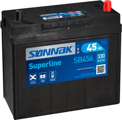 Sonnak SB456 - Стартерна акумуляторна батарея, АКБ autozip.com.ua
