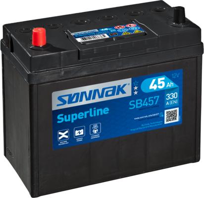 Sonnak SB457 - Стартерна акумуляторна батарея, АКБ autozip.com.ua