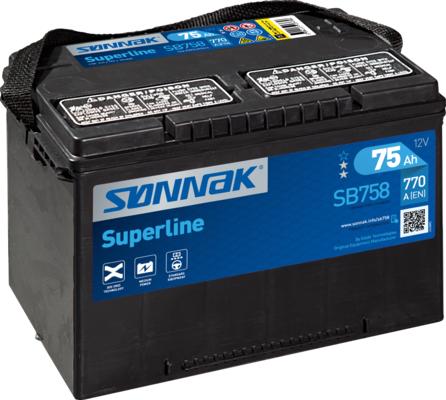 Sonnak SB708 - Стартерна акумуляторна батарея, АКБ autozip.com.ua