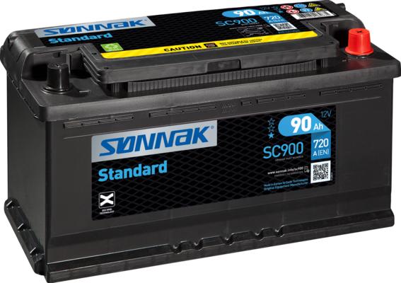 Sonnak SC900 - Стартерна акумуляторна батарея, АКБ autozip.com.ua