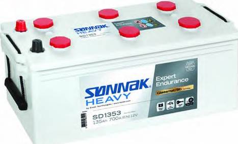 Sonnak SD1353 - Стартерна акумуляторна батарея, АКБ autozip.com.ua