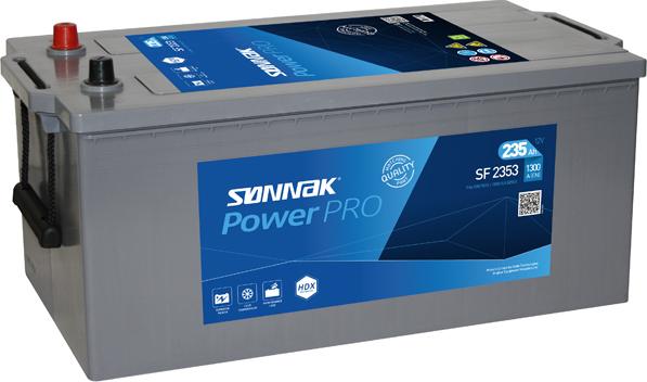 Sonnak SF2353 - Стартерна акумуляторна батарея, АКБ autozip.com.ua