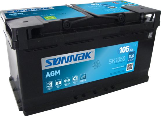 Sonnak SK950 - Стартерна акумуляторна батарея, АКБ autozip.com.ua