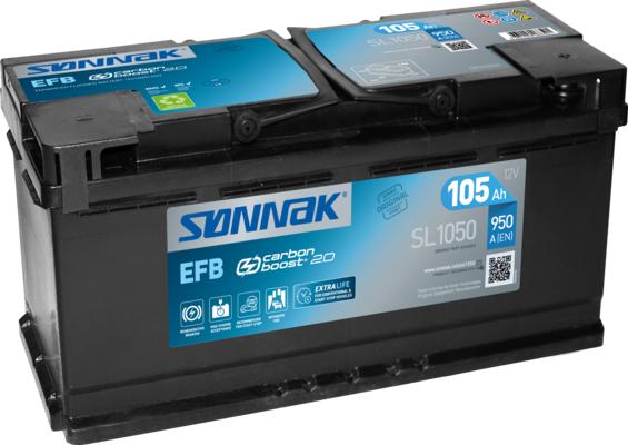 Sonnak SL1050 - Стартерна акумуляторна батарея, АКБ autozip.com.ua