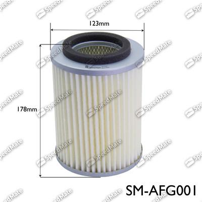 SpeedMate SM-AFG001 - Повітряний фільтр autozip.com.ua