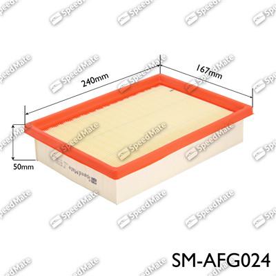 SpeedMate SM-AFG024 - Повітряний фільтр autozip.com.ua