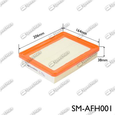 SpeedMate SM-AFH001 - Повітряний фільтр autozip.com.ua