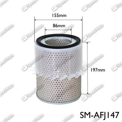 SpeedMate SM-AFJ147 - Повітряний фільтр autozip.com.ua