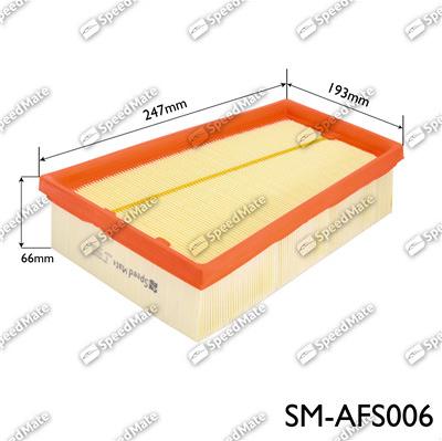 SpeedMate SM-AFS006 - Повітряний фільтр autozip.com.ua