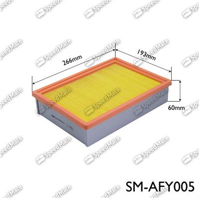 SpeedMate SM-AFY005 - Повітряний фільтр autozip.com.ua