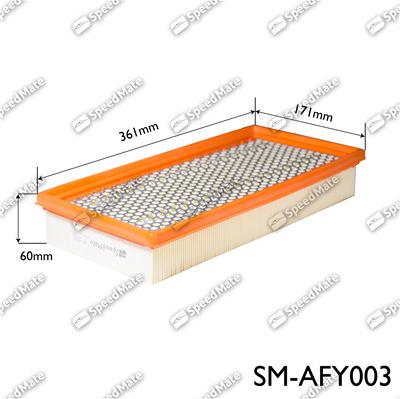 SpeedMate SM-AFY003 - Повітряний фільтр autozip.com.ua