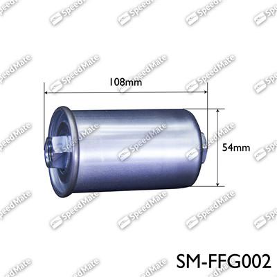 SpeedMate SM-FFG002 - Паливний фільтр autozip.com.ua