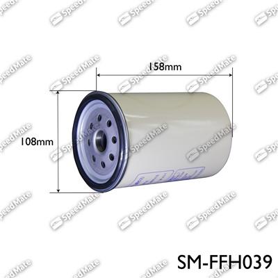 SpeedMate SM-FFH039 - Паливний фільтр autozip.com.ua