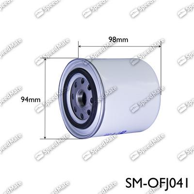 SpeedMate SM-OFJ041 - Масляний фільтр autozip.com.ua