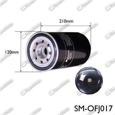 SpeedMate SM-OFJ017 - Масляний фільтр autozip.com.ua