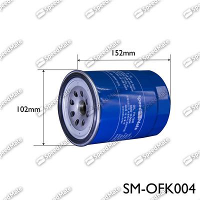 SpeedMate SM-OFK004 - Масляний фільтр autozip.com.ua