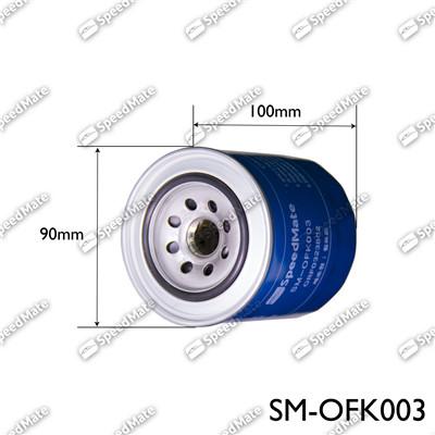 SpeedMate SM-OFK003 - Масляний фільтр autozip.com.ua