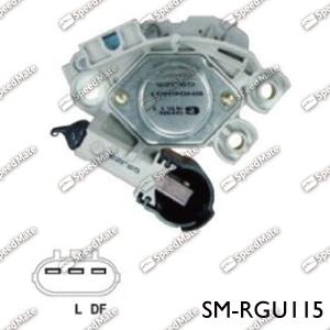 SpeedMate SM-RGU115 - Регулятор напруги генератора autozip.com.ua