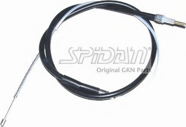 Spidan 41616 - Трос, гальмівна система autozip.com.ua