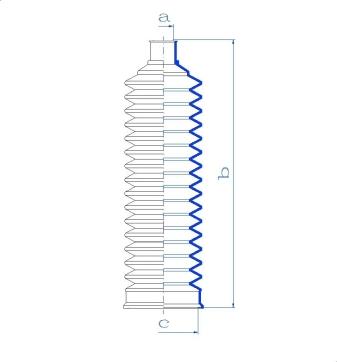 Spidan 84154 - Пильник, рульове управління autozip.com.ua
