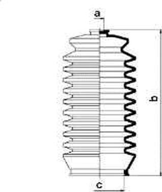 Spidan 83939 - Пильник, рульове управління autozip.com.ua