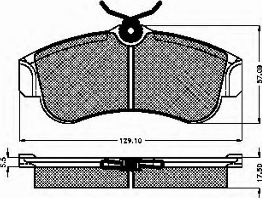 Spidan 30953 - Гальмівні колодки, дискові гальма autozip.com.ua