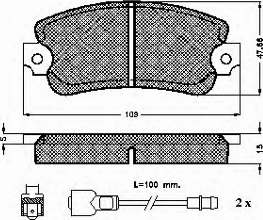 Spidan 30149 - Гальмівні колодки, дискові гальма autozip.com.ua