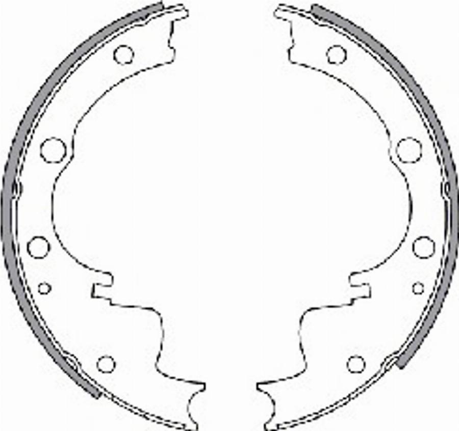 Spidan 31439 - Комплект гальм, барабанний механізм autozip.com.ua