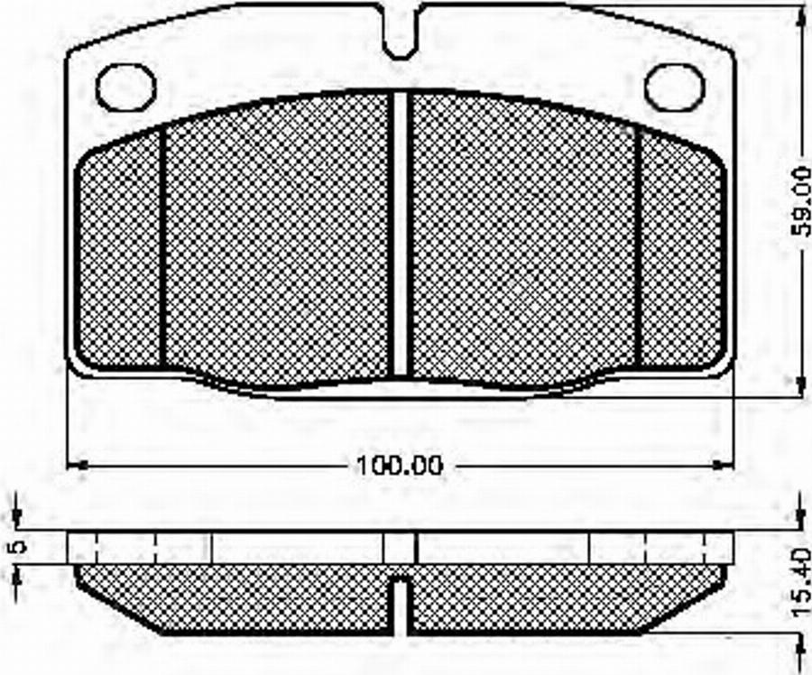 Spidan 31249 - Гальмівні колодки, дискові гальма autozip.com.ua