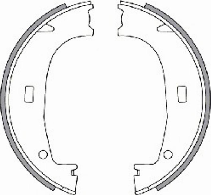 Spidan 33513 - Комплект гальм, ручник, парковка autozip.com.ua