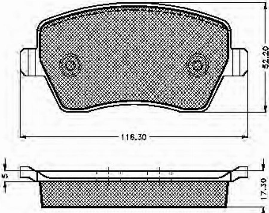 Spidan 32456 - Гальмівні колодки, дискові гальма autozip.com.ua