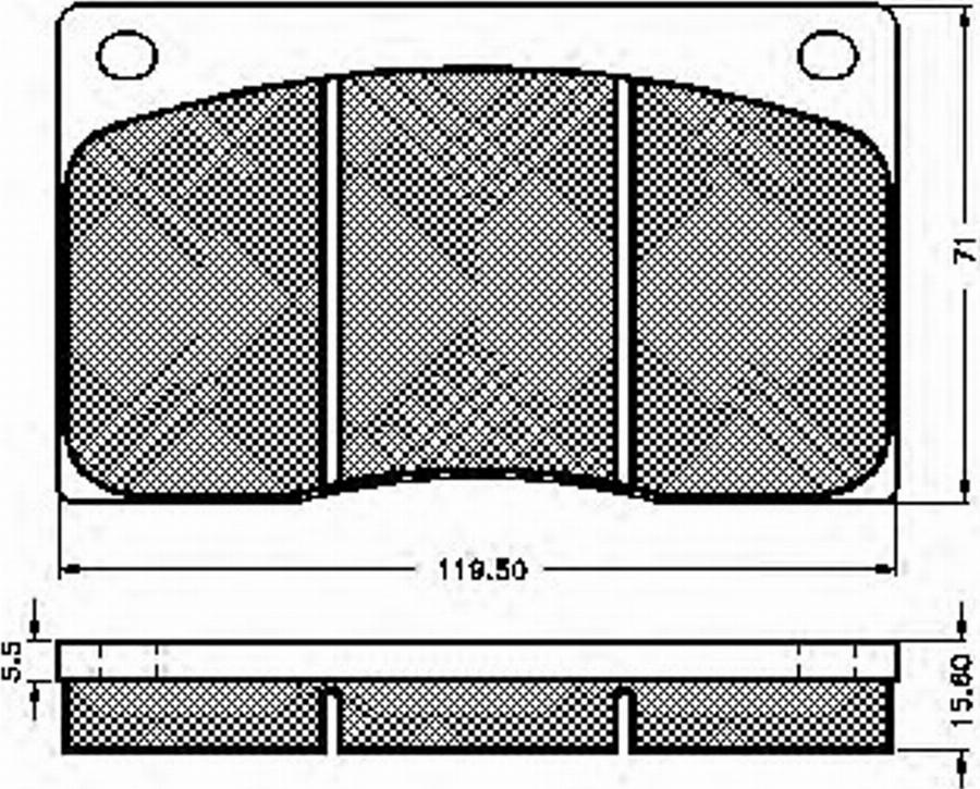 Spidan 32648 - Гальмівні колодки, дискові гальма autozip.com.ua