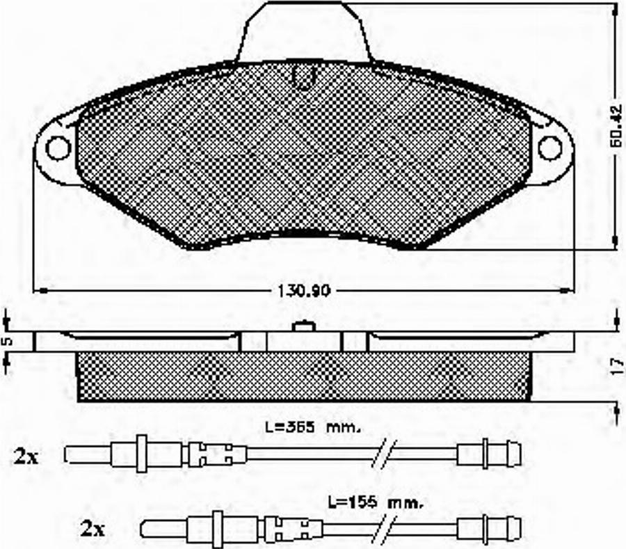 Spidan 32000 - Гальмівні колодки, дискові гальма autozip.com.ua