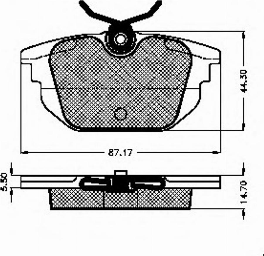 Spidan 32372 - Гальмівні колодки, дискові гальма autozip.com.ua
