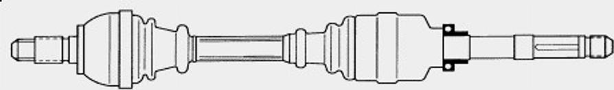 Spidan 21690 - Приводний вал autozip.com.ua