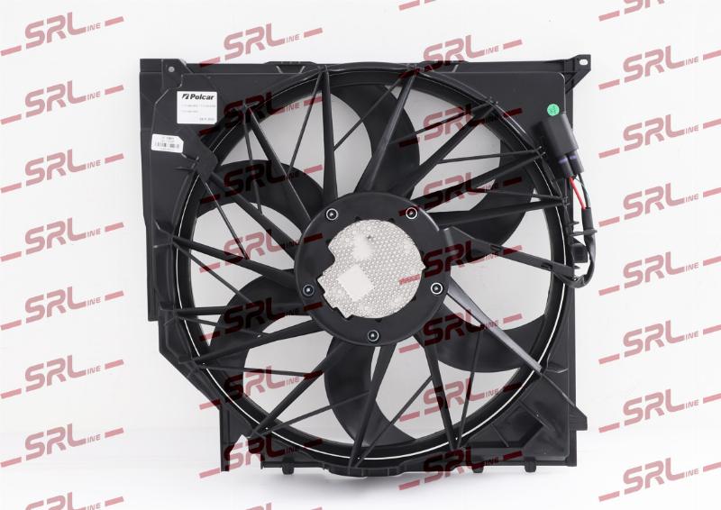 SRLine 205523W1S - Вентилятор, охолодження двигуна autozip.com.ua