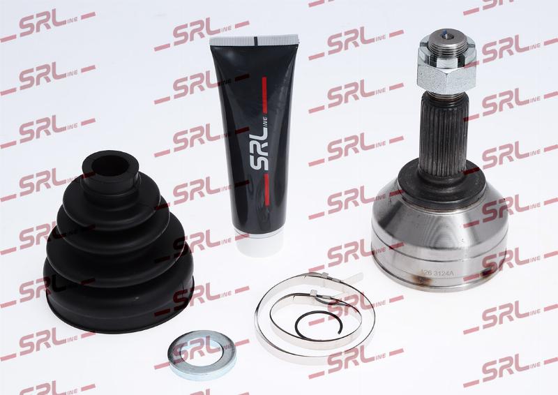 SRLine S40-1260 - Шарнір, ШРУС, приводний вал autozip.com.ua
