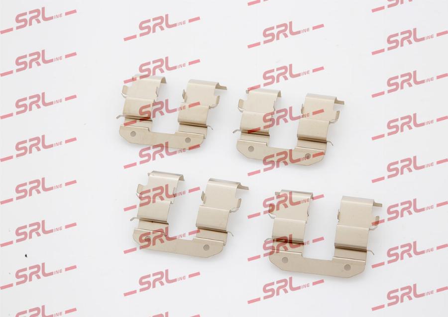 SRLine S75-0053 - Комплектуючі, колодки дискового гальма autozip.com.ua