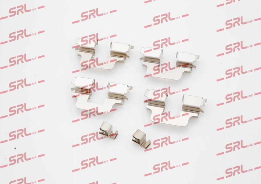 SRLine S75-0067 - Комплектуючі, колодки дискового гальма autozip.com.ua