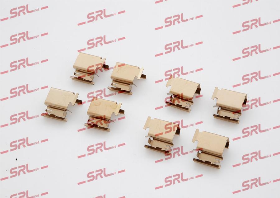SRLine S75-0009 - Комплектуючі, колодки дискового гальма autozip.com.ua