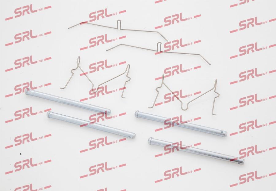 SRLine S75-0018 - Комплектуючі, колодки дискового гальма autozip.com.ua