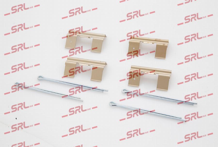 SRLine S75-0025 - Комплектуючі, колодки дискового гальма autozip.com.ua