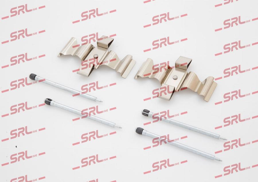 SRLine S75-0073 - Комплектуючі, колодки дискового гальма autozip.com.ua