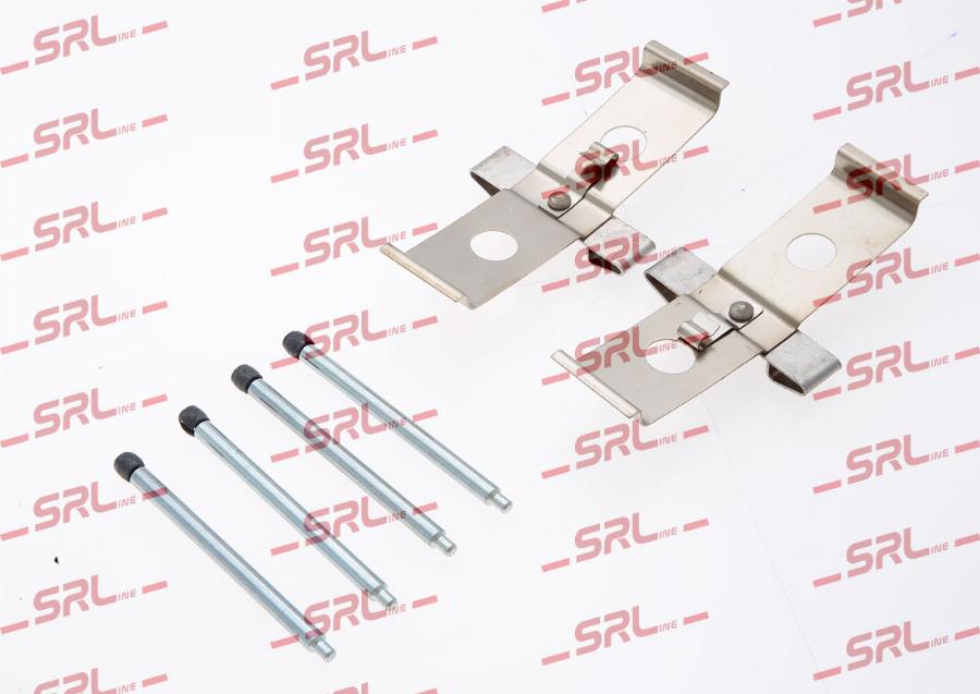 SRLine S75-0104 - Комплектуючі, колодки дискового гальма autozip.com.ua