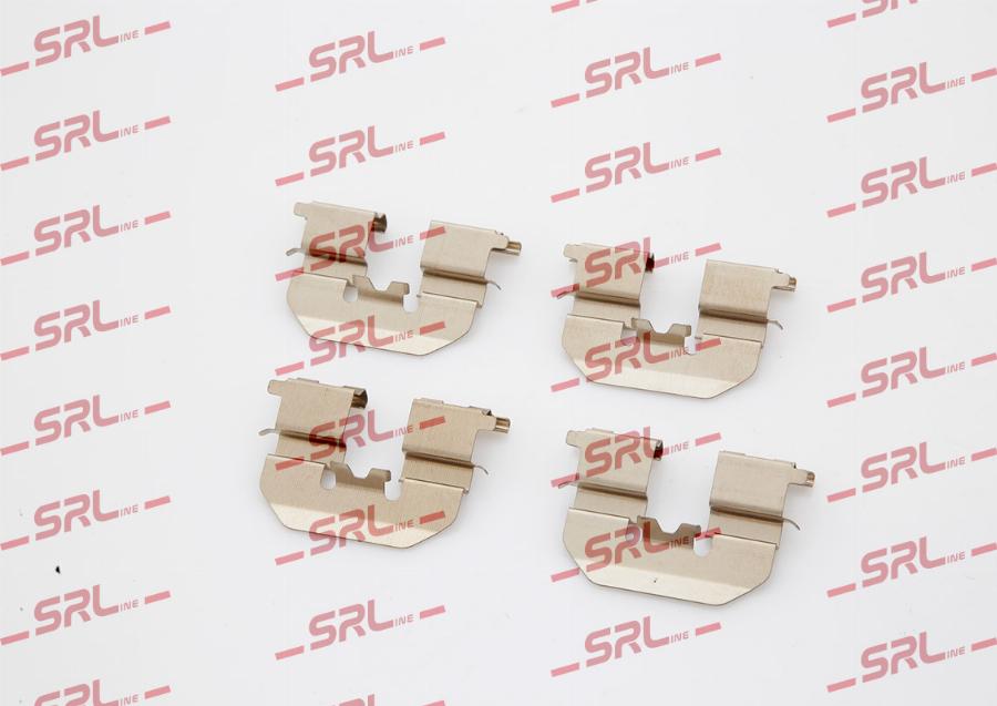 SRLine S75-0101 - Комплектуючі, колодки дискового гальма autozip.com.ua