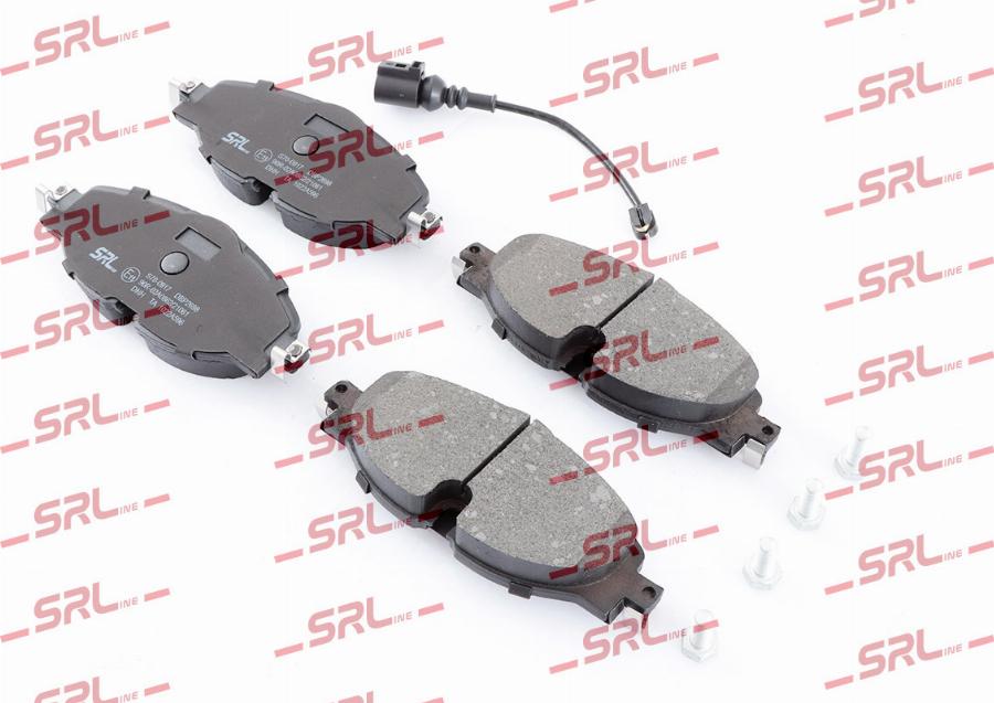 SRLine S70-0917 - Гальмівні колодки, дискові гальма autozip.com.ua